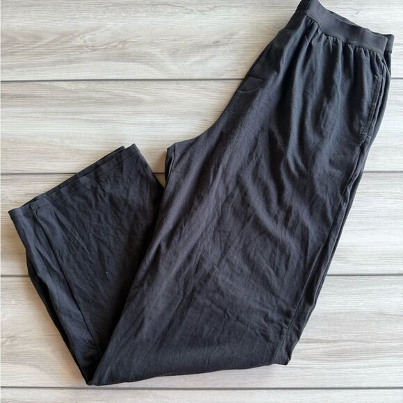 SKIMS Boyfriend Loose Pant Black Medium NWT - Picture 4 of 9
